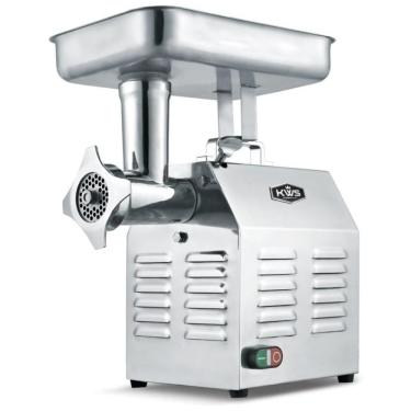 Imagem de Moedor de Carne Elétrico TC, 1200W 1.5HP, Aço Inox, 110v, KWS KITCHENWARE STATION ME 22, Prateado