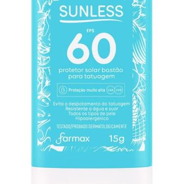 Imagem de FARMAX-P.SOLAR SUNLESS BASTAO FPS60 P/TATUAGEM 200G