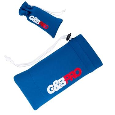 Imagem de G&BPRO Capa de ferramentas acolchoada azul para tosquiadeiras – estojo durável com ripstop e neoprene – bolsa e organizador de ferramentas de barbeiro – Design protetor para cortadores – ideal para