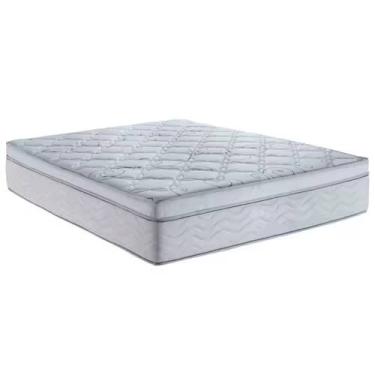 Imagem de Colchão Viúva 128 Toronto Molas Ensacadas Branco D33 32x128x188cm - Be