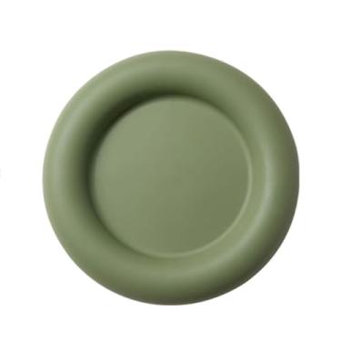 Imagem de Prato de jantar de silicone leve pratos de servir prato de sobremesa reutilizável pratos de estilo moderno para festa em casa restaurante