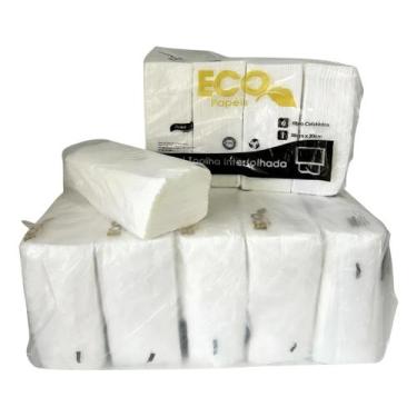 Imagem de Papel Interfolha Eco 100% Celulose