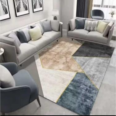 Imagem de Tapete Sala e Quarto Luxo Macio Velvet Belga Antiderrapante 2,00m X 1,40m 01 Peça(Avellon)