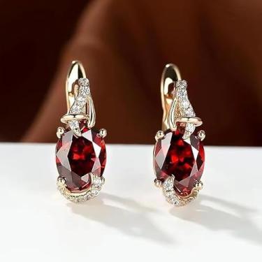 Imagem de Brincos femininos de cristal com strass, brincos de noiva brilhantes para noivas, joias de casamento pendentes, one size, Liga de aço, Sem pedra preciosa