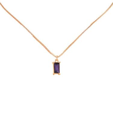 Imagem de Colares de diamante para mulheres, banhado a ouro 14K, colar de pedra do mês de nascimento para mães, colar de ouro delicado, colar com pingente cúbico verde, presente de aniversário, joias, Medium