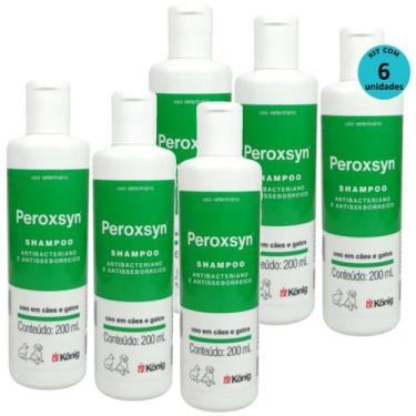 Imagem de Kit Shampoo Peroxsyn König 200ml Com 6 unidades - Konig
