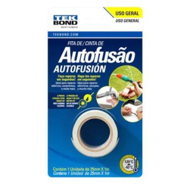 Imagem de Fita Cinta de Autofusão Tekbond 25mm X1m - Tek Bond