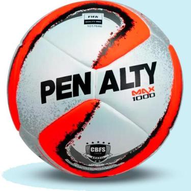 Imagem de Bola futsal max 1000 xxiv - PENALTY, Bco, Lrj, UNICO