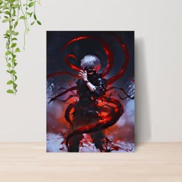Imagem de Genérico, Quadro Tokyo Ghoul Anime A4 | Placa MDF 01