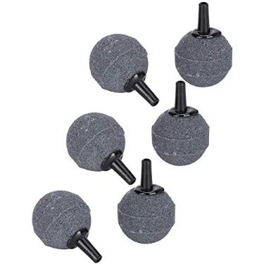 Imagem de Acouto Difusor de Bolha de Arenito de 25 Mm Com 3 Pacotes para Bomba de Pedra de Aquário - Aumenta Os Níveis de Oxigênio, Design, para Tanques de Peixes