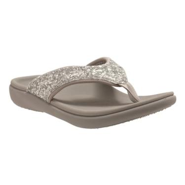 Imagem de REVITALIGN Yumi Glitter feminino, Prata, 41