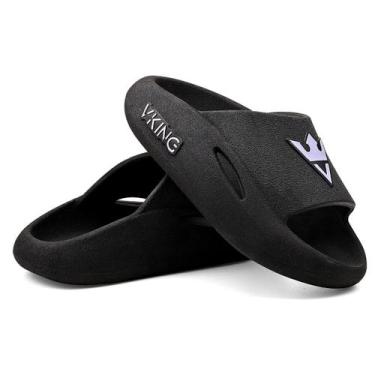 Imagem de Sandália Nuvem  Menino Menina Vking  PTO/BCO do 21 ao 28, Preto, Branc