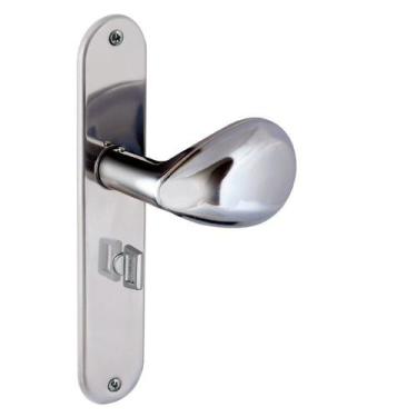 Imagem de Fechadura Banheiro Inox Polido Taco de Golf Aliança - Aliança Metalúrg