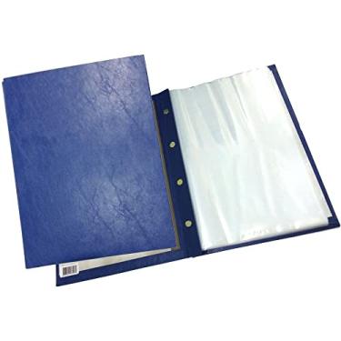 Imagem de Pasta Catálogo Azul Escuro 50 Plásticos Riplast 995484