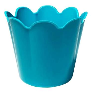 Imagem de CACHEPÔ FLOR MINI - AZUL TIFFANY