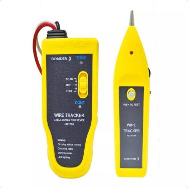 Imagem de Testador Rede Lan Cabos Rj11 Rj45 Localizador Telefonia Kit