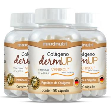 Imagem de Colágeno Hidrolisado DermUp Verisol - 3 unidades de 90 cápsulas - Maxinutri