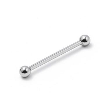 Imagem de Piercing Reto Microbell 1.2mm em Aço Cirúrgico - M2 Piercing
