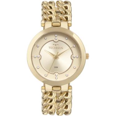 Imagem de Relógio Technos Feminino Ref: 2035Mzm/1D Bracelete Dourado