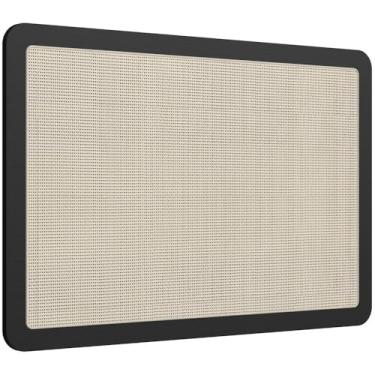 Imagem de Cabeceira Cama Box Solteiro Painel Com Telinha 90cm Moss A03 Nero - Lyam Decor