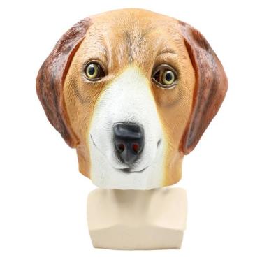 Imagem de Máscara de cachorro de resina realista para cosplay de Halloween - yiw