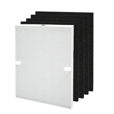 Imagem de Ubolrattana Pacote com 5 filtros de substituição 115115 HEPA tamanho 21 adequado para filtro Winix 115115 substituição Plasma Wave C535 5300 5300-2 6300 6300-2 Purificador de ar P300.