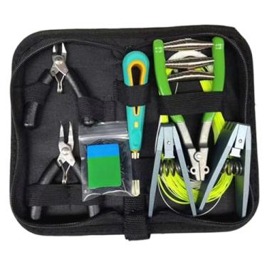 Imagem de Dynwave Kit de ferramentas para encordoamento de raquetes de badminton:, versátil, acessórios esportivos para tênis, alicate para raquete de tênis,