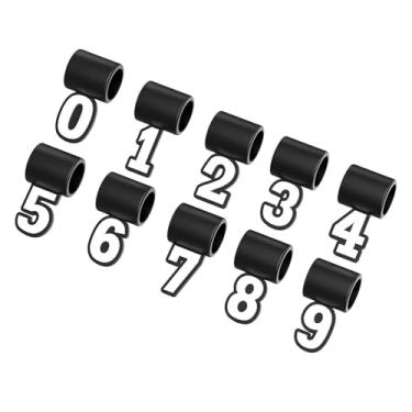 Imagem de Pingente numérico para atletas | Colar de corda esportiva 0-9 pingentes de números - Acessórios de joias de lembrança para atletas, treinadores, pais, futebol, formatura, Natal, aniversário, dia dos