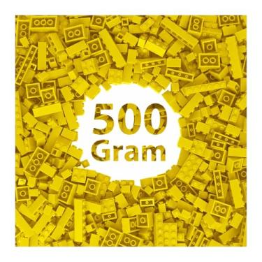 Imagem de Carlerait Bulk Yellow Building Bricks, Classic Building Blocks Compatible with All Major Brands