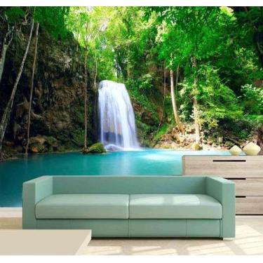 Imagem de Papel de Parede - Painel Fotográfico Cachoeira 3D 2M² na 012 - Voce De