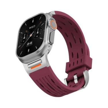 Imagem de Pulseira Ultra De Silicone Para Apple Watch 49mm 46mm 42mm 45mm 44mm 4