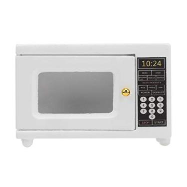 Imagem de Acessórios Para Casa De Bonecas Em Miniatura Para Micro-ondas Forno Mini Cozinha Móveis Aparelho 1:12 Mini Decoração De Casa Modelo Decoração Acessórios De Alta Simulação Ornamentos
