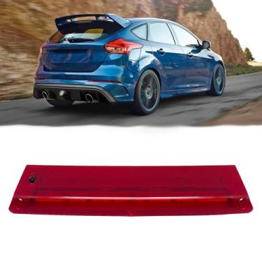 Imagem de DVeiyQuant Luz de freio 3ª terceira lâmpada de freio de montagem alta compatível com Ford Focus Hatchback 2012-2018, Ford Fiesta 2011-2018, substituição 8A6Z-13A613-F BE8Z-13A613-A CV6Z-13A613-A