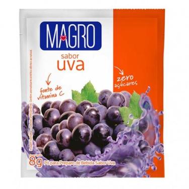 Imagem de Refresco Magro Sabor Uva Zero Açúcares 8G