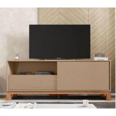 Imagem de Rack Bancada Para Tv Até 55 Polegadas Caemmun Sued/freijo - CAEMMUN MÓ