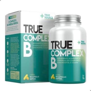 Imagem de True Complex B com Inositol e Colina 90 Cápsulas Softgel True Source-Unissex