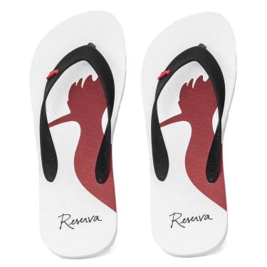 Imagem de Kit 2 Chinelos Reserva Go Borracha Estampa PP Conforto Antiderrapante 750040514-Masculino