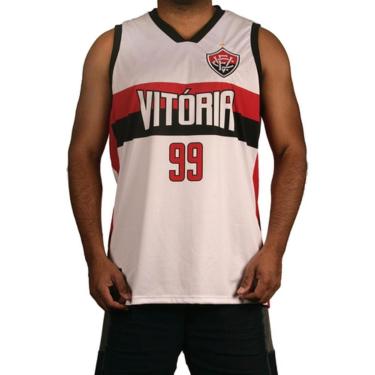 Imagem de Camisa Vitória Regata Basquete Masculina Barradão 99-Masculino