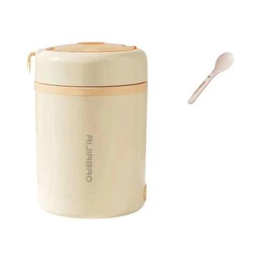 Imagem de Marmita Elétrica Portátil USB De Aço Inoxidável 600ML Para Aquecer Ali
