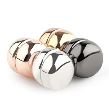 Imagem de AIEX Conjunto de 4 Ímãs Hijab Magnéticos Foscos Magnéticos Ímãs Lenço Magnético para Hijab Solto para Mulheres e Meninas (4 Cores)