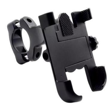 Imagem de Suporte De Celular Para Moto Bike Aluminio Gps Reforçado Guidão - Shop