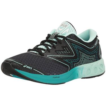 Imagem de ASICS Tênis de corrida feminino Noosa Ff, Preto/baia/verde viridiano, 7.5