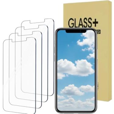 Imagem de Protetor de tela de vidro temperado compatível com Apple iPhone xs max/iPhone 11 promax [6,5 polegadas], 2,5D Edge Advanced HD Clarity Película de vidro temperado para iPhone xsmax (rigidez 9H, sem