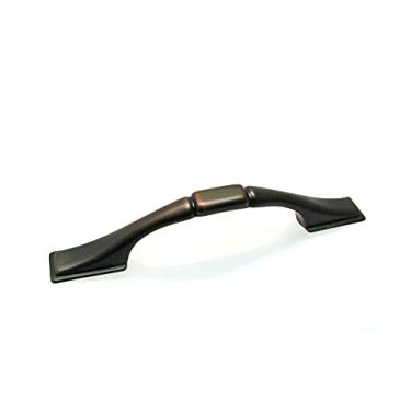 Imagem de Richelieu Hardware BP30737BORB Coleção Sutton de 76,2 mm (3 polegadas) puxador tradicional de bronze escovado com óleo