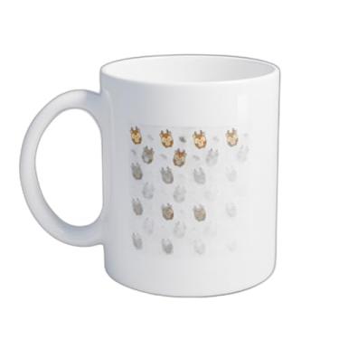 Imagem de Caneca Xícara de Café Porcelana 300ml Com Desenho Feliz Natal