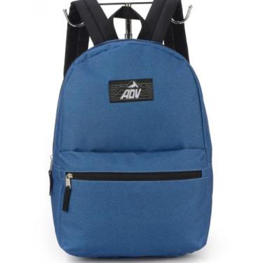 Imagem de Mochila Costas Adventure Unissex Escolar Bolsa Passeio Feminino Mascul