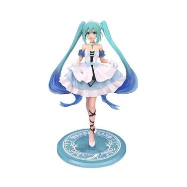 Imagem de Figura Kawaii Hatsune Miku Cinnamoroll 11-20CM Modelos Colecionáveis D