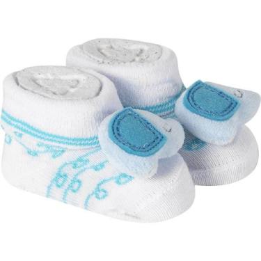 Imagem de Meia Bebê Pantufa Divertida Recém Nascido Menino Algodão Confortável M