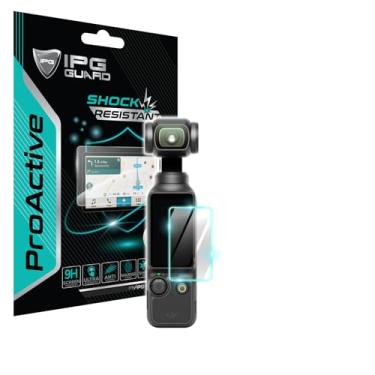 Imagem de IPG ProActive Feito para Câmera DJI Osmo Pocket 3 (3 unidades) Tela de Dureza 9H Protetor de Tela Vidro Suave Toque Ultra Responsivo Alta Claridade Antiarranhões e À Prova de Choque PARA OsmoPocket3