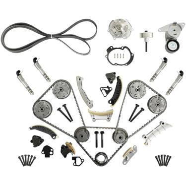 Imagem de Kit de corrente de distribuição de motor 3.6 com bomba de água de roda dentada VVT apto para Chevy Equinox Camaro Cadillac CTS XTS ATS GMC Terrain Canyon Buick LaCrosse Enclave Pontiac Saturn 3.0L